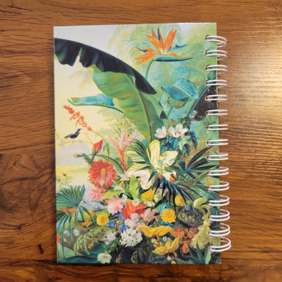 Address Book Brand New 5" x 8" Gorgeous Tropical Floral Design Birds Of Paradise - Picture 2 of 4